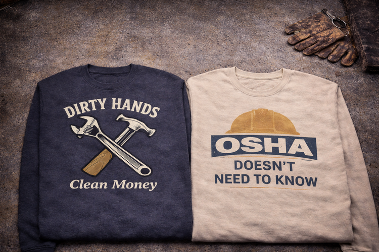 Sweatshirts -Blue Collar