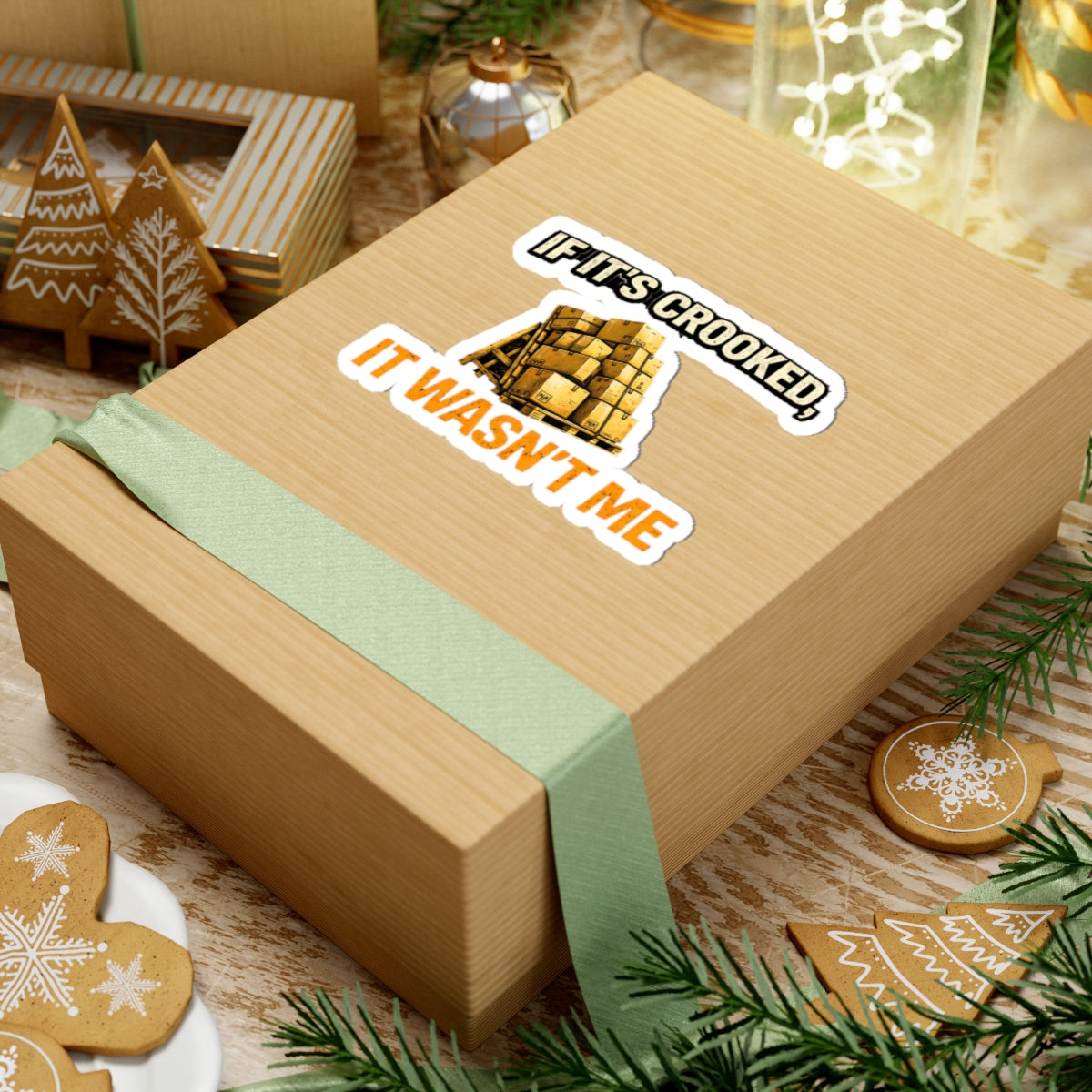 If It's Crooked, It Wasn't Me