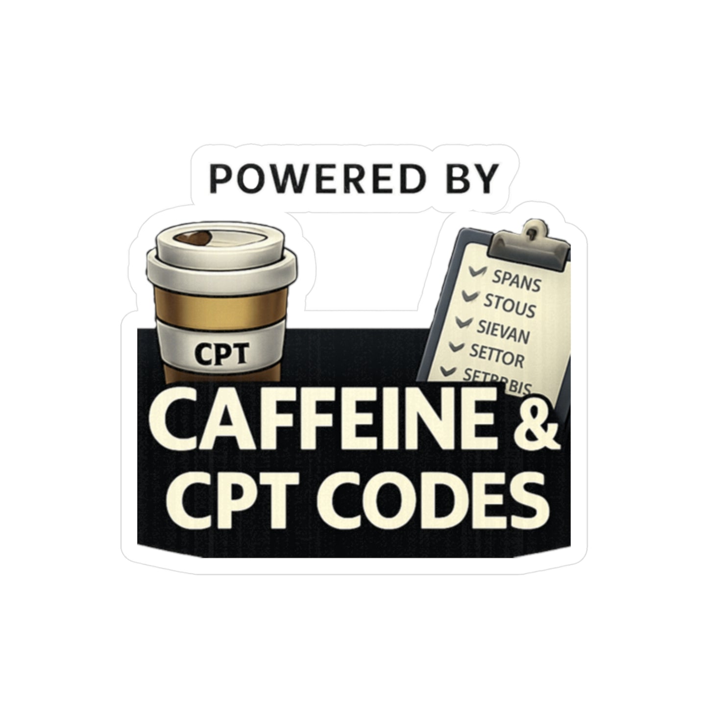 Powered by Coffee and CPT Codes