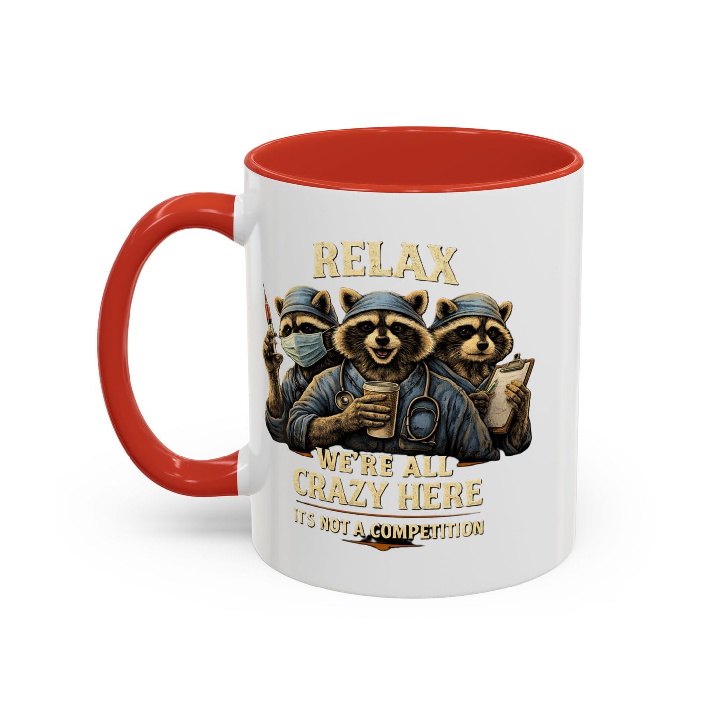 Relax We're All Crazy Here, Med