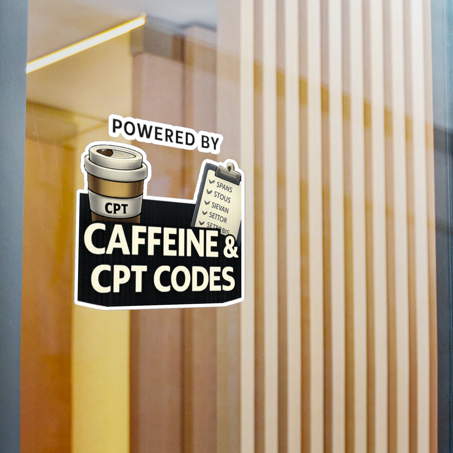 Powered by Coffee and CPT Codes