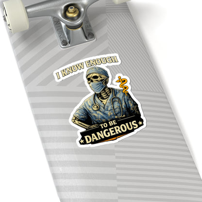 I Know Enough to Be Dangerous Skeleton