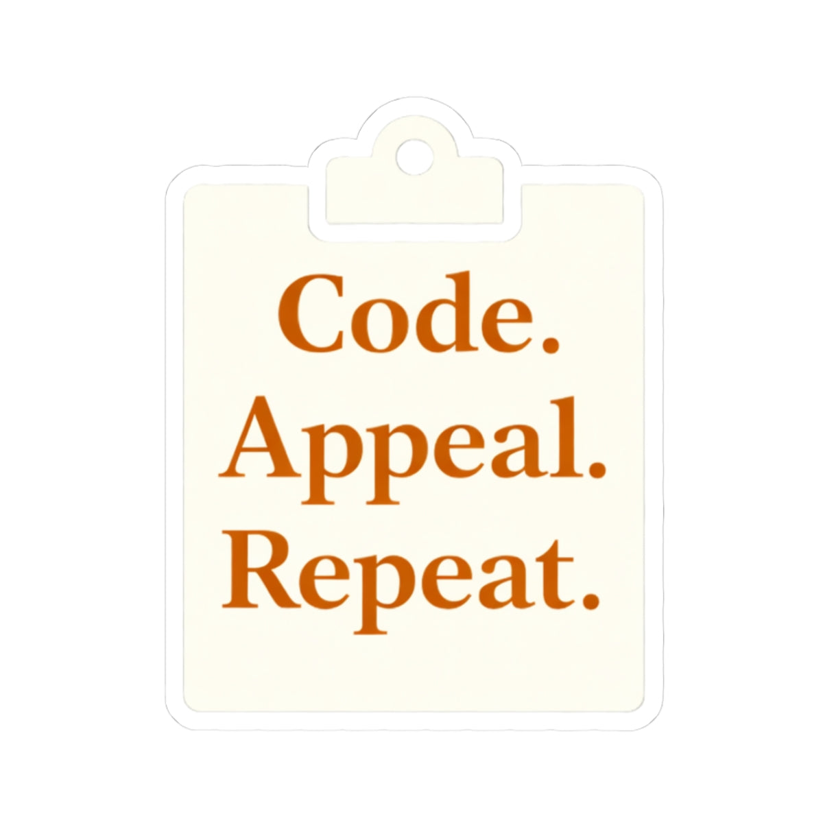 Code. Appeal. Repeat.