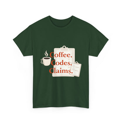 Coffee. Code. Claims.