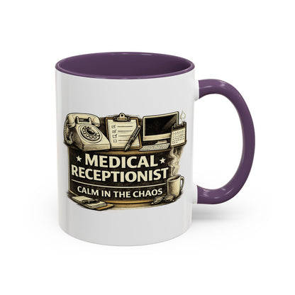 Medical Receptionist Calm in the Chaos