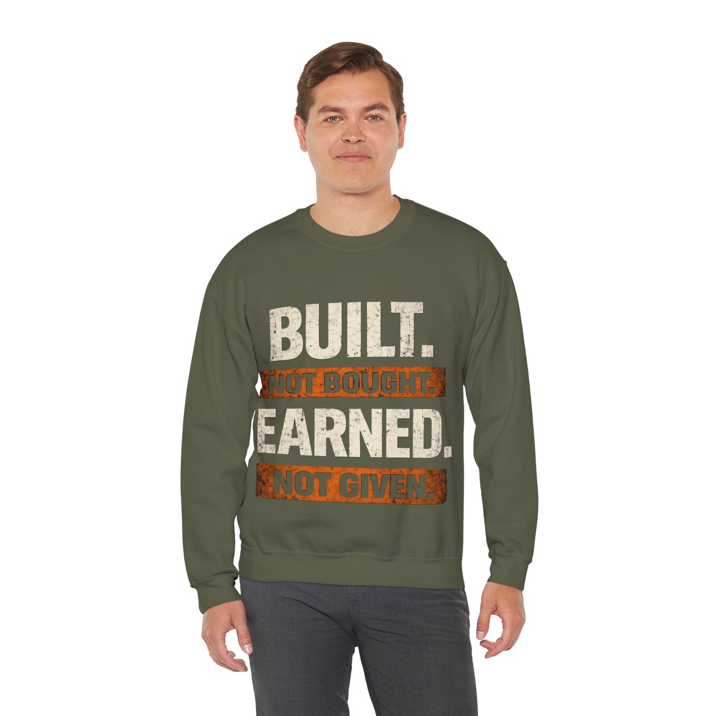 Built. Not Bought. Earned. Not Given.