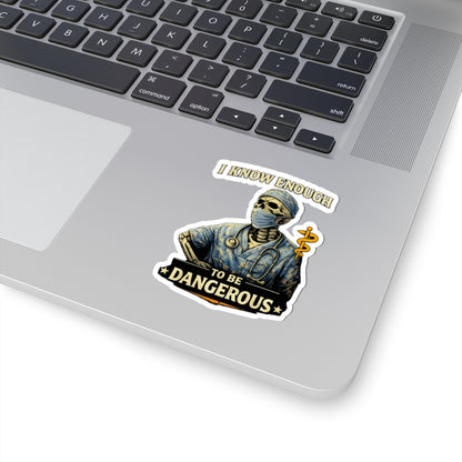 I Know Enough to Be Dangerous Skeleton