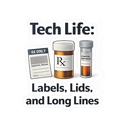 Tech Life: Labels, Lids, and Long Lines