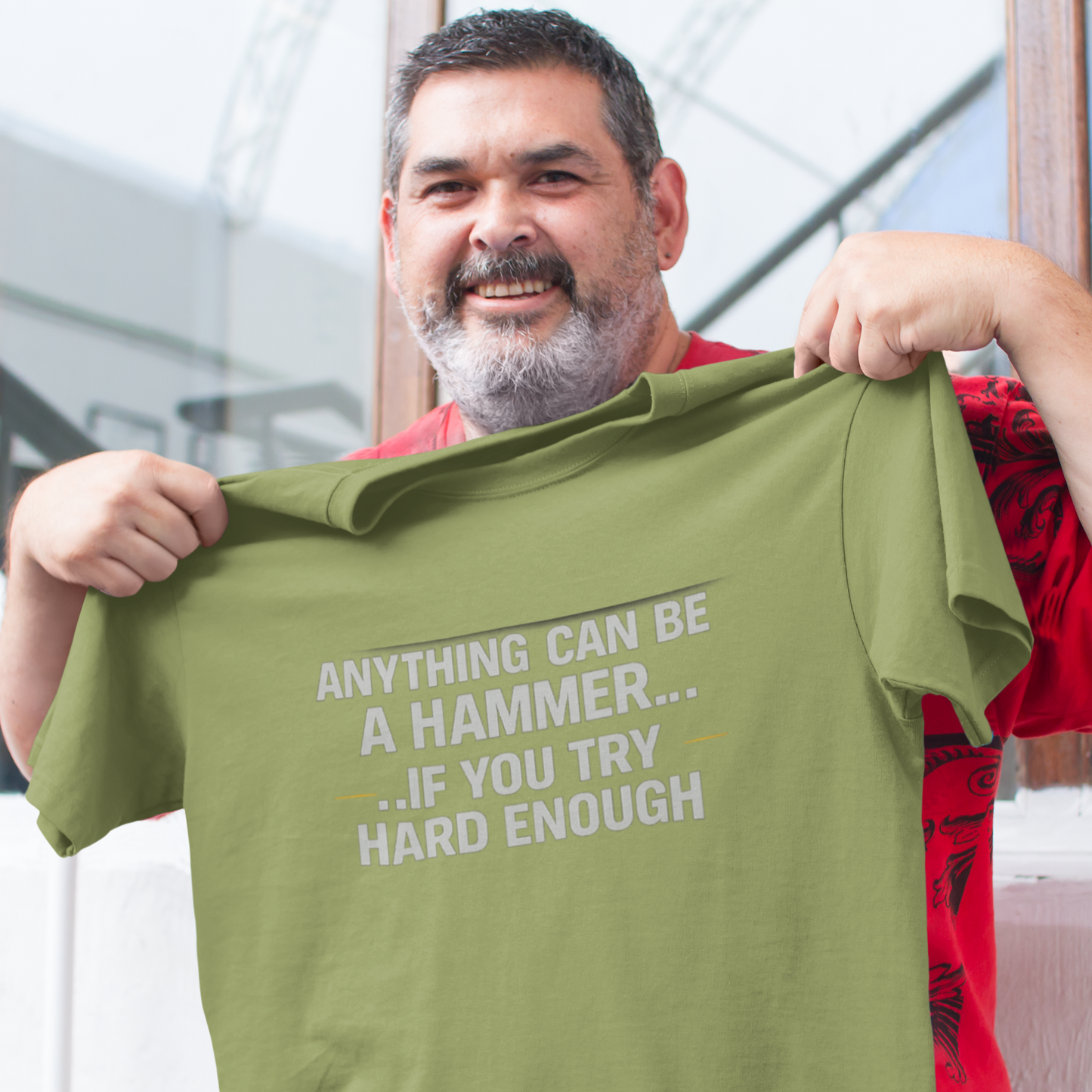 Anything Can Be A Hammer... If You Try Hard Enough